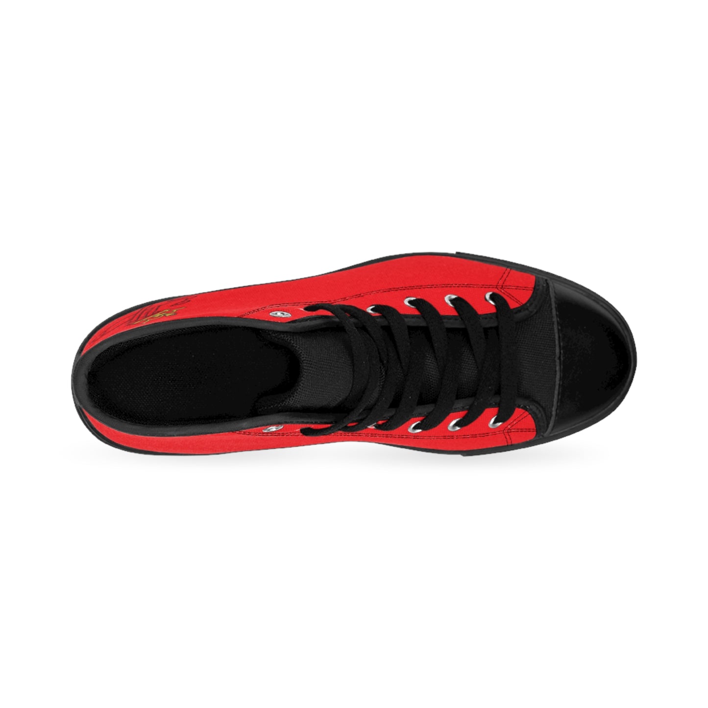 Stylish Red High-Top Sneakers, Casual Footwear for Everyday Wear, Trendy Fashion