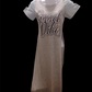 Reclaimed Straight Up Prospering Good Vibes Dress