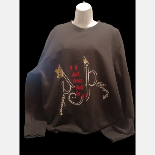 Straight Up Prospering Broken Graphic Sweatshirt