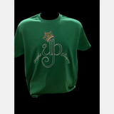 Green T-Shirt with Straight Up Prospering Crown Logo
