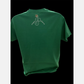 Green T-Shirt with Straight Up Prospering Crown Logo