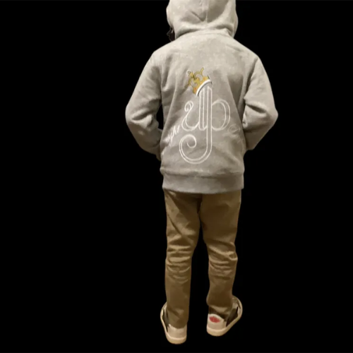 Kids Gray Hoodie