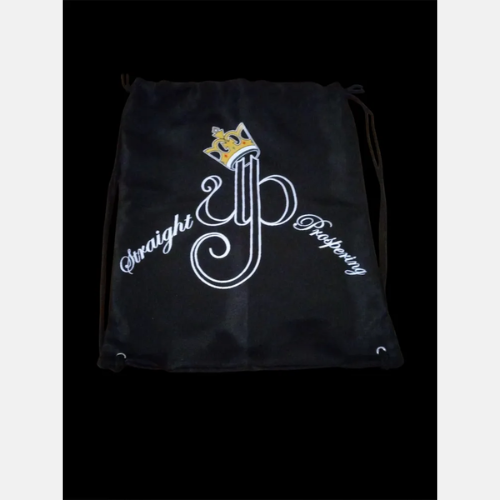 Straight Up Prospering Drawstring Bag